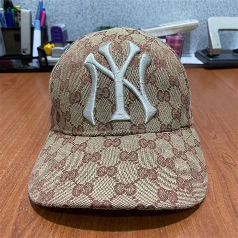 gucci x ny cap|authentic gucci hat.